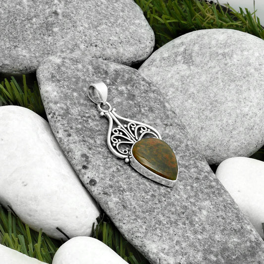 Artisan - Natural Chrome Chalcedony Pendant P-1541 SDP115909