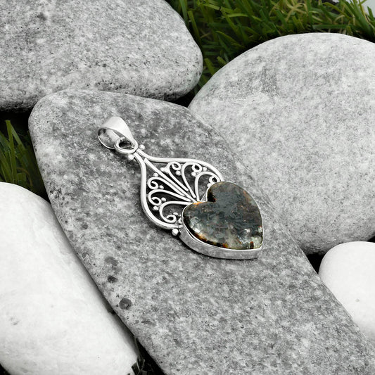 Artisan Heart Astrophyllite Russia Pendant P-1541 SDP115922