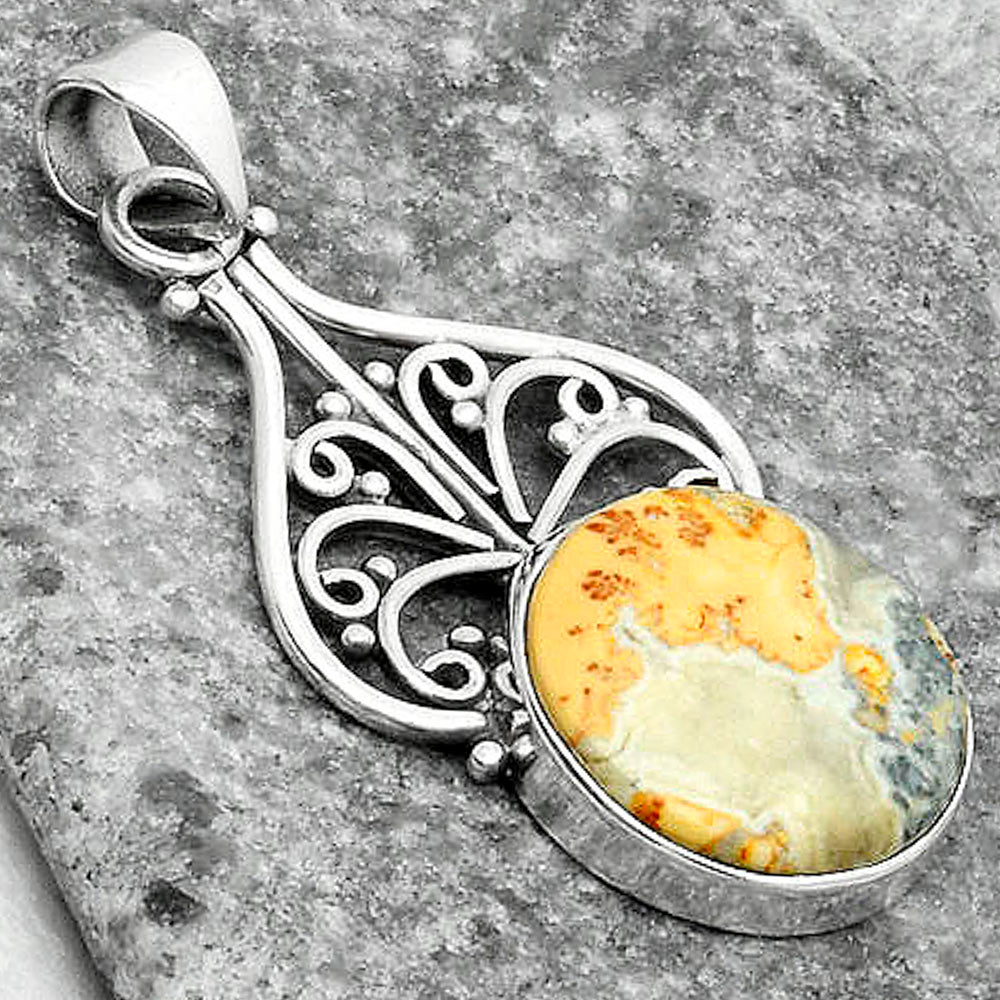 Artisan - Maligano Jasper - Indonesia Pendant P-1541 SDP115929