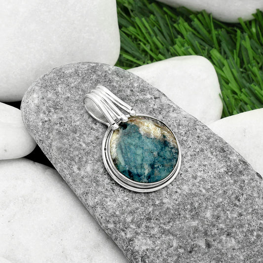 Natural Blue Scheelite - Turkey Pendant P-1664 SDP116744