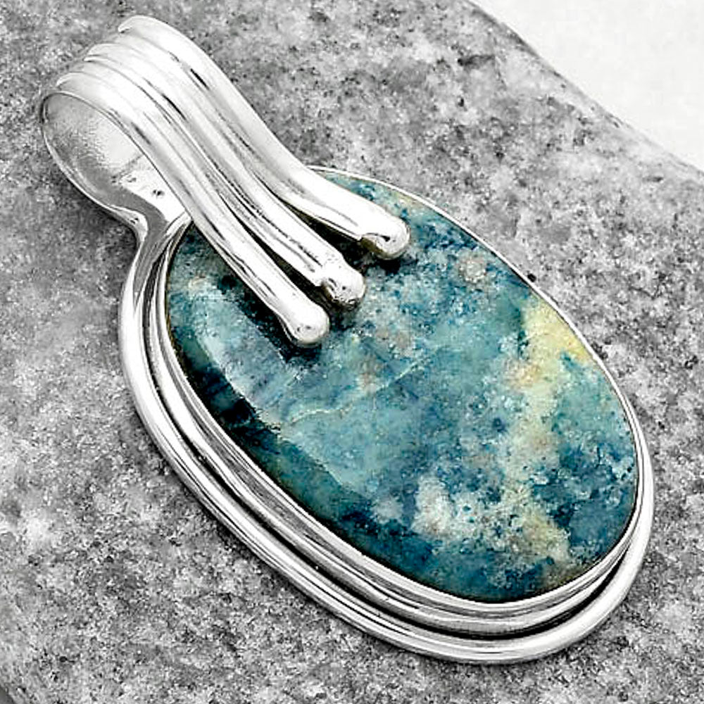 Natural Blue Scheelite - Turkey Pendant P-1664 SDP116756