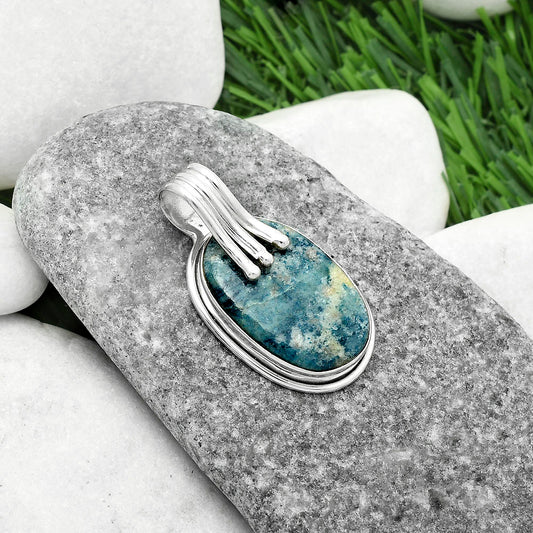 Natural Blue Scheelite - Turkey Pendant P-1664 SDP116756