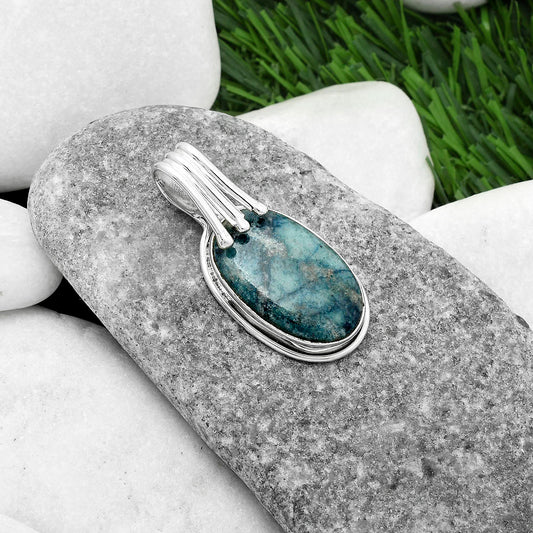 Natural Blue Scheelite - Turkey Pendant P-1664 SDP116766