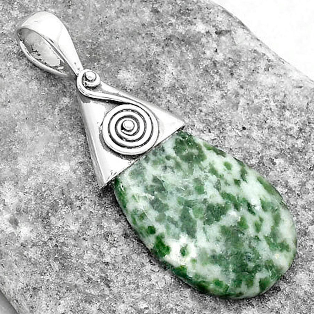 Natural Dioptase Pendant P-1139 SDP116831