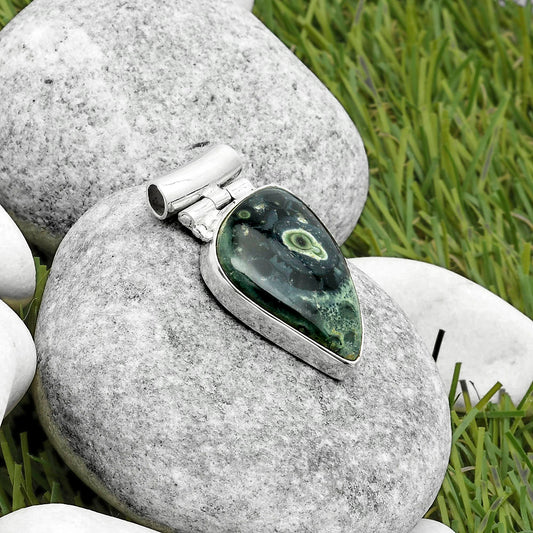 Natural Star Galaxy Jasper Pendant P-1621 SDP117182