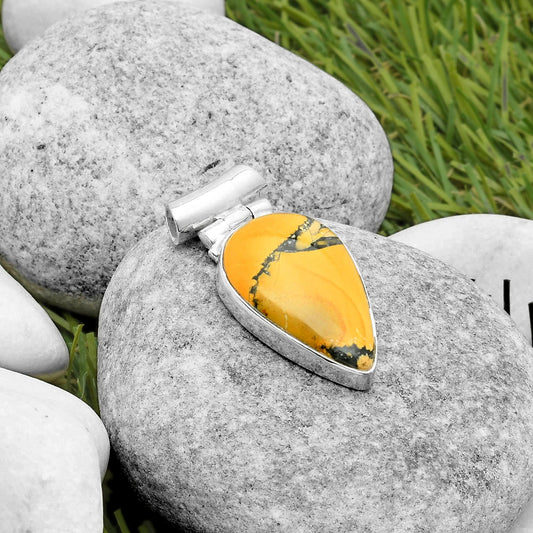 Natural Maligano Jasper - Indonesia Pendant P-1621 SDP117188