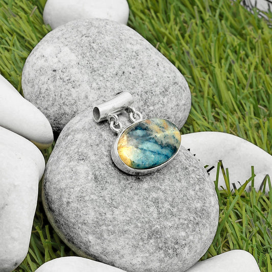 Natural Blue Scheelite - Turkey Pendant P-1198 SDP117314