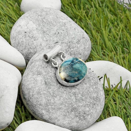 Natural Blue Scheelite - Turkey Pendant P-1198 SDP117321
