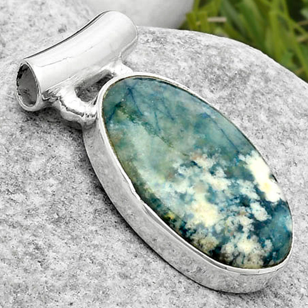 Natural Blue Scheelite - Turkey Pendant P-1259 SDP117452