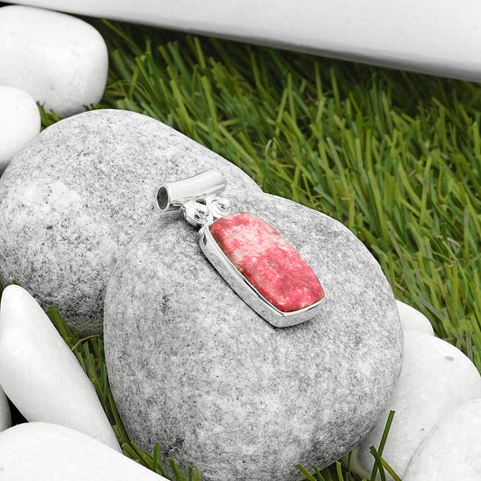 Natural Pink Thulite - Norway Pendant P-1597 SDP117527