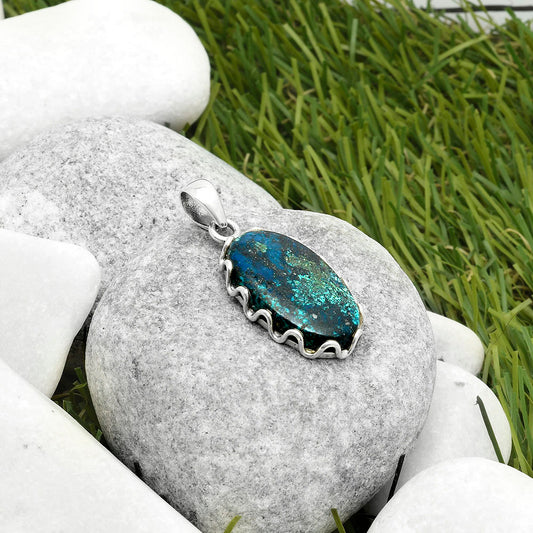 Natural Shattuckite - USA Pendant P-1624 SDP117582