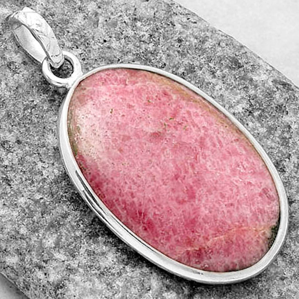 Natural Rhodonite Pendant P-1001 SDP118200