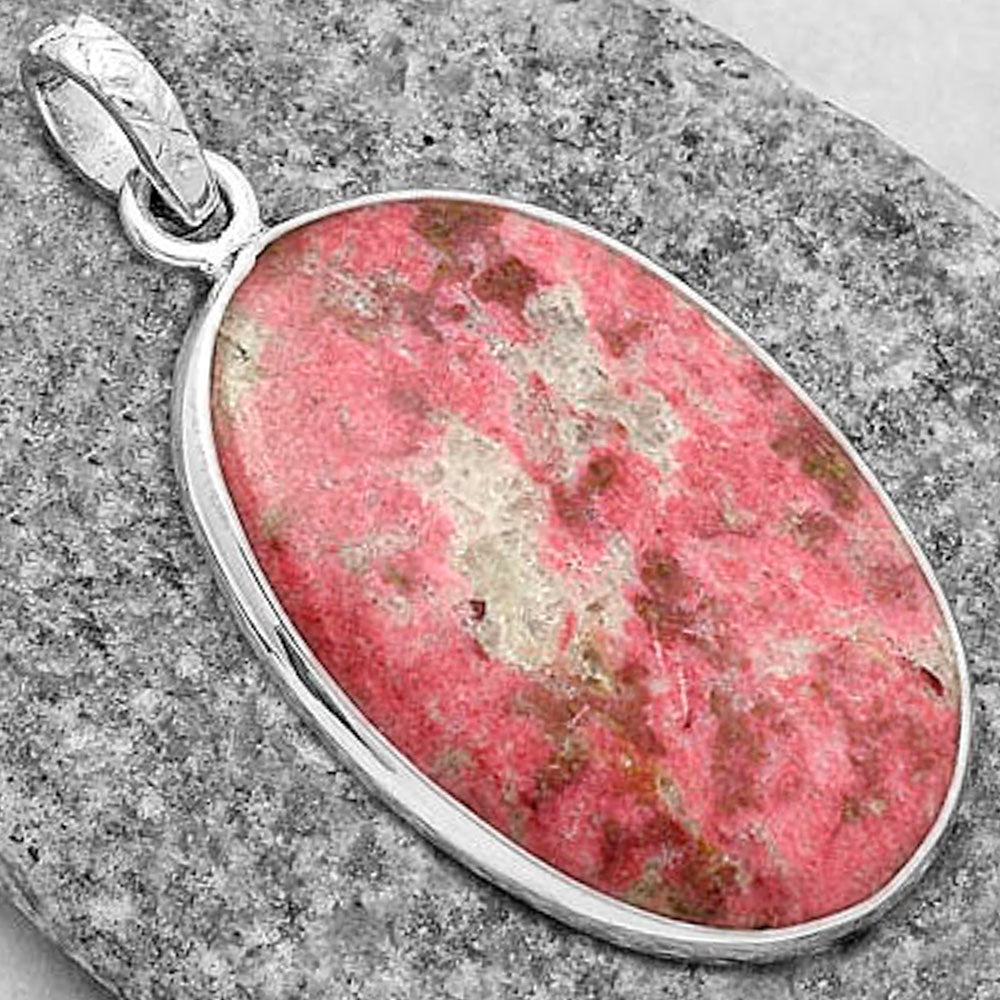 Natural Pink Thulite - Norway Pendant P-1001 SDP118245