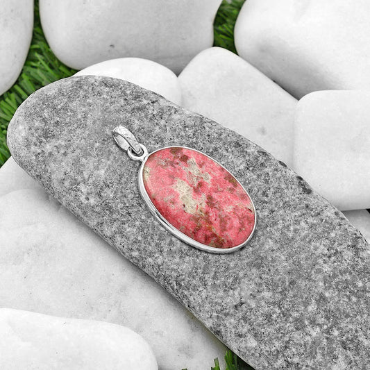 Natural Pink Thulite - Norway Pendant P-1001 SDP118245