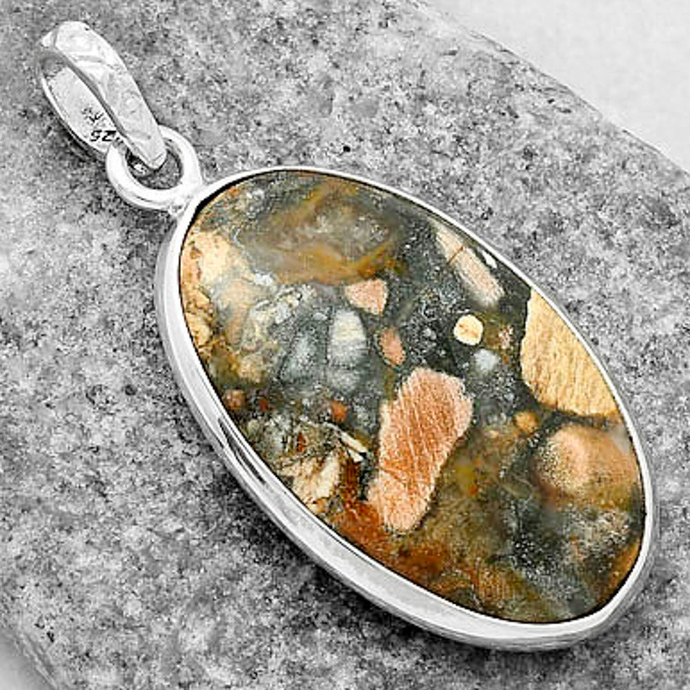 Natural Tabu Jasper Pendant P-1001 SDP118270