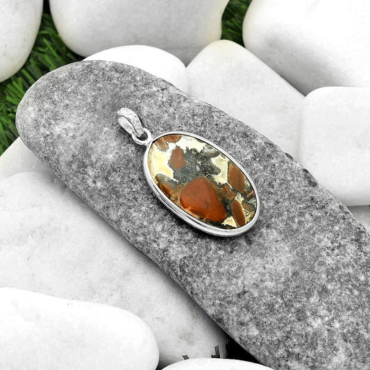 Natural Tabu Jasper Pendant P-1001 SDP118294