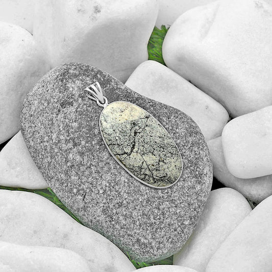 Natural Porcelain Jasper Pendant P-1001 SDP118406