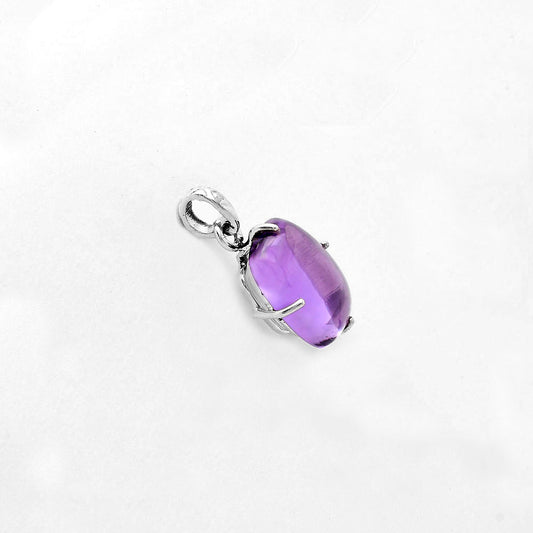 Natural Amethyst Cab - Brazil Pendant P-1013 SDP118464