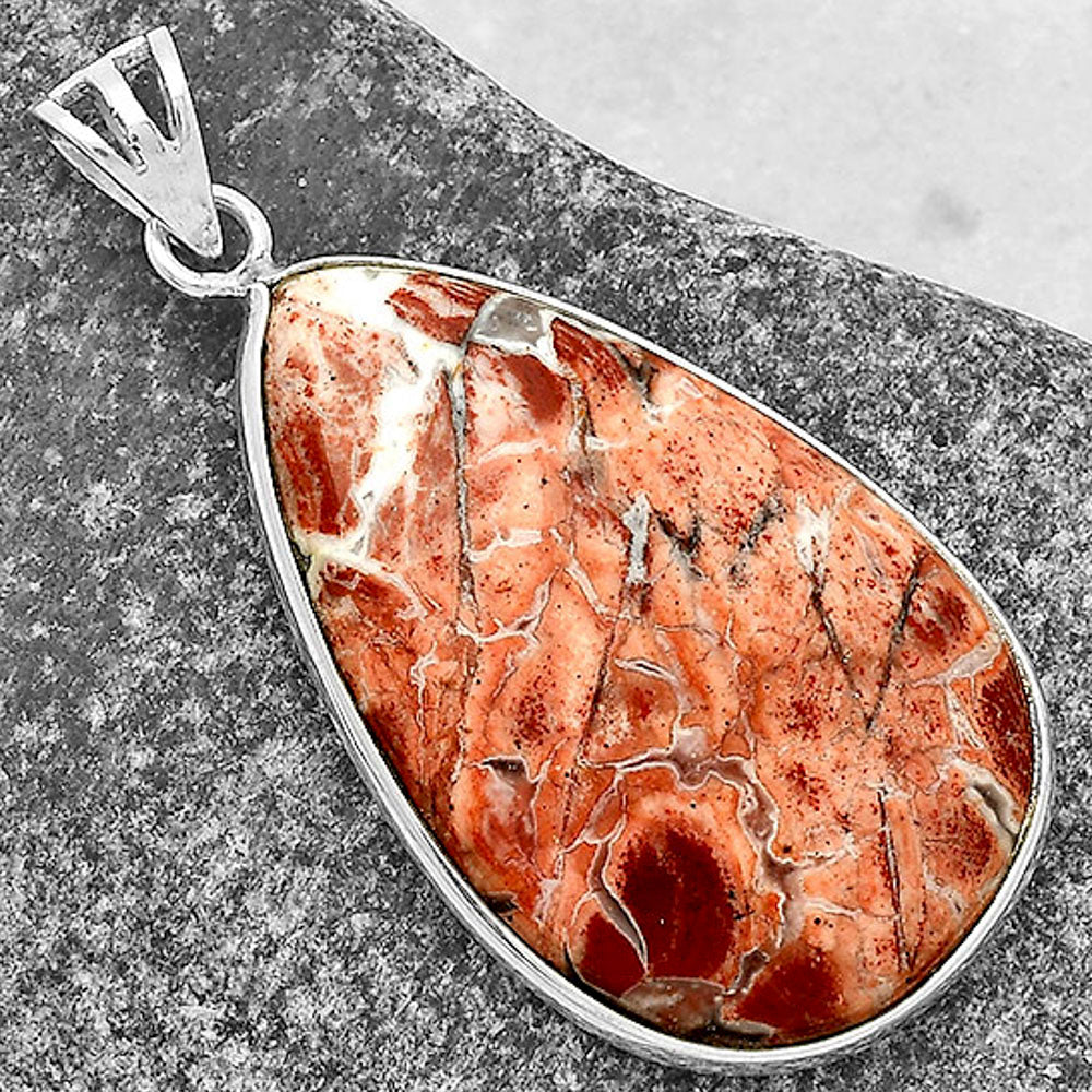 Natural Rosetta Picture Jasper Pendant P-1001 SDP118948