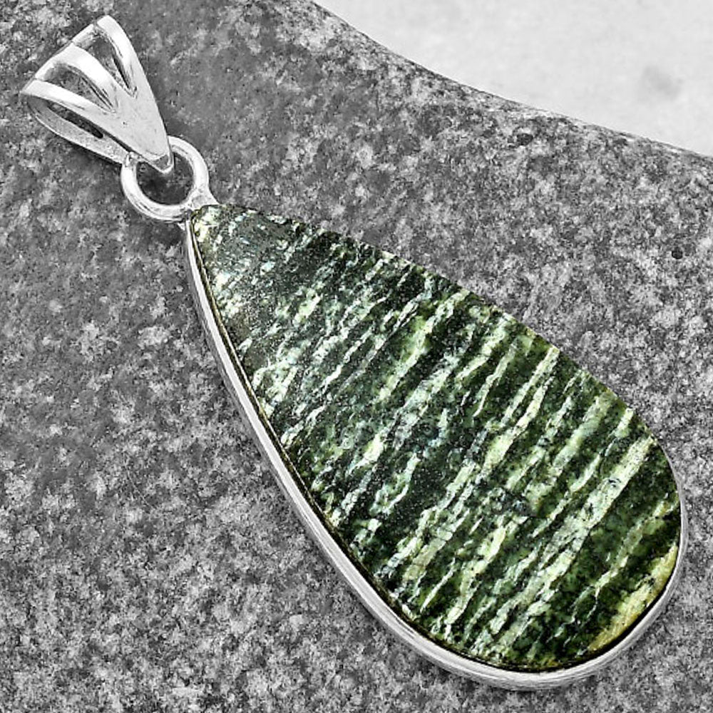 Natural Chrysotile Pendant P-1001 SDP118986