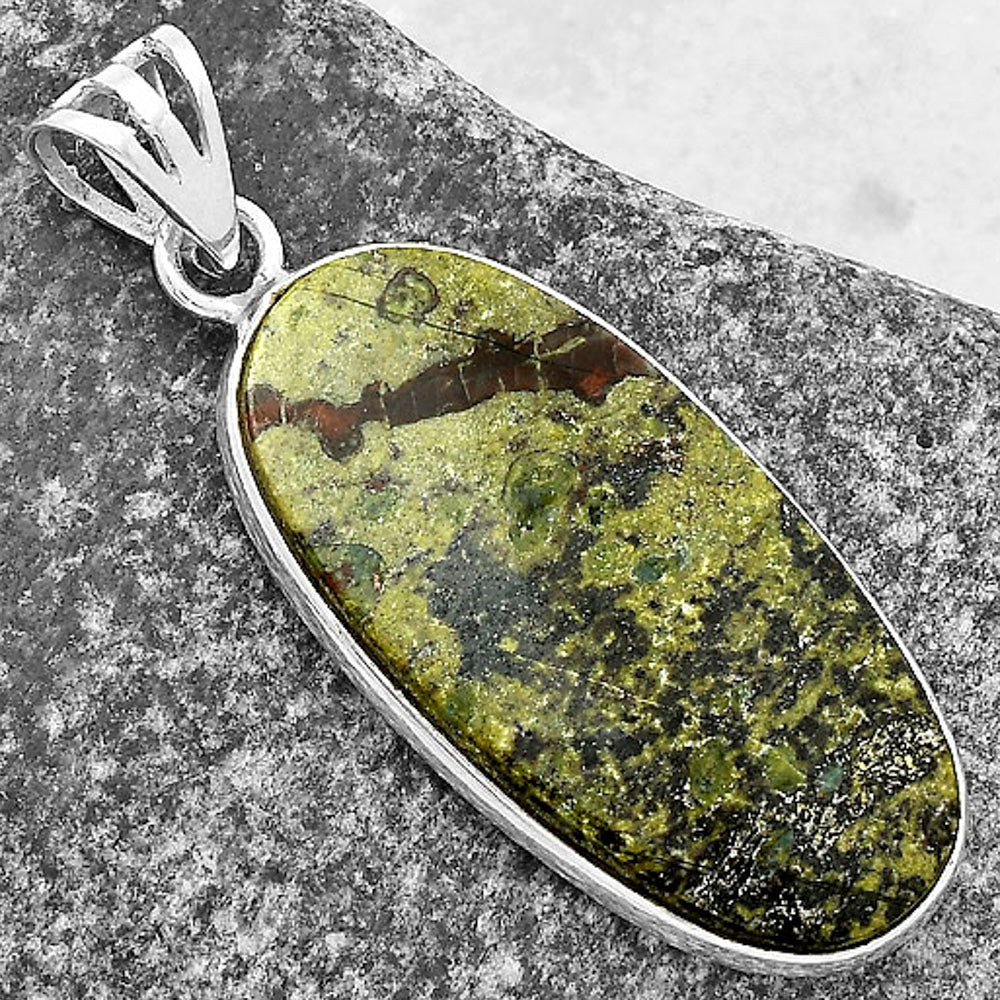 Dragon Blood Stone - South Africa Pendant P-1001 SDP119010
