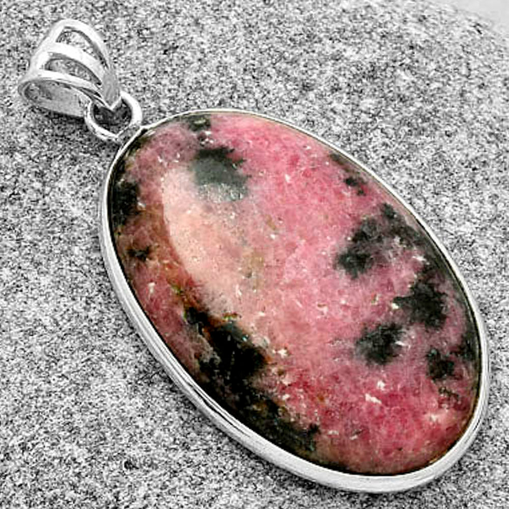 Natural Rhodonite Pendant P-1001 SDP119106