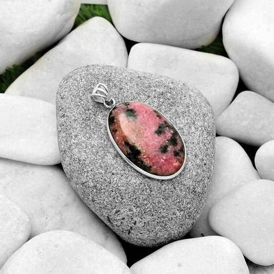 Natural Rhodonite Pendant P-1001 SDP119106