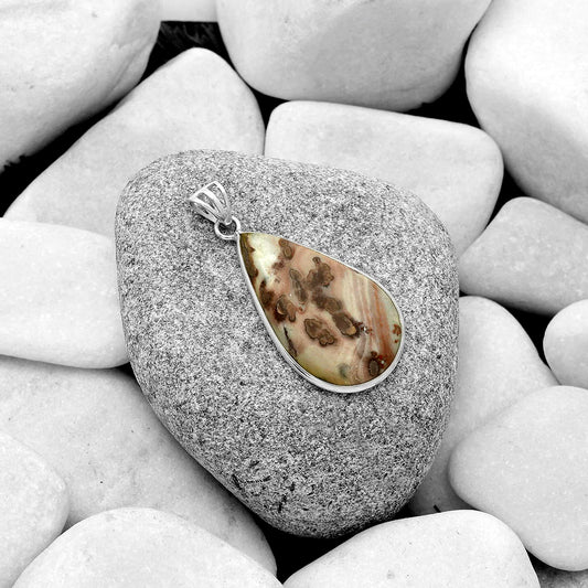 Natural Coffee Bean Jasper Pendant P-1001 SDP119108
