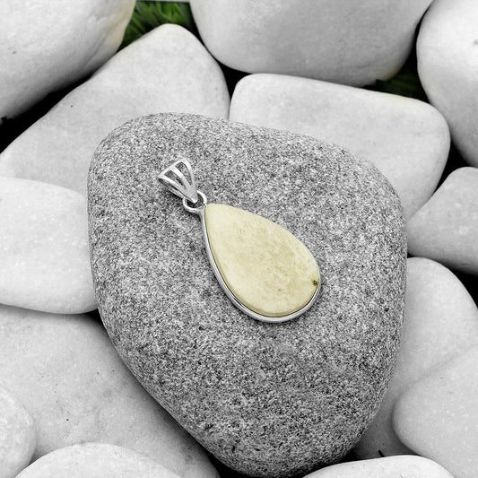 Natural White Scolecite Pendant P-1001 SDP119118