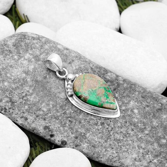 Natural Utah Variscite Pendant P-1350 SDP119809
