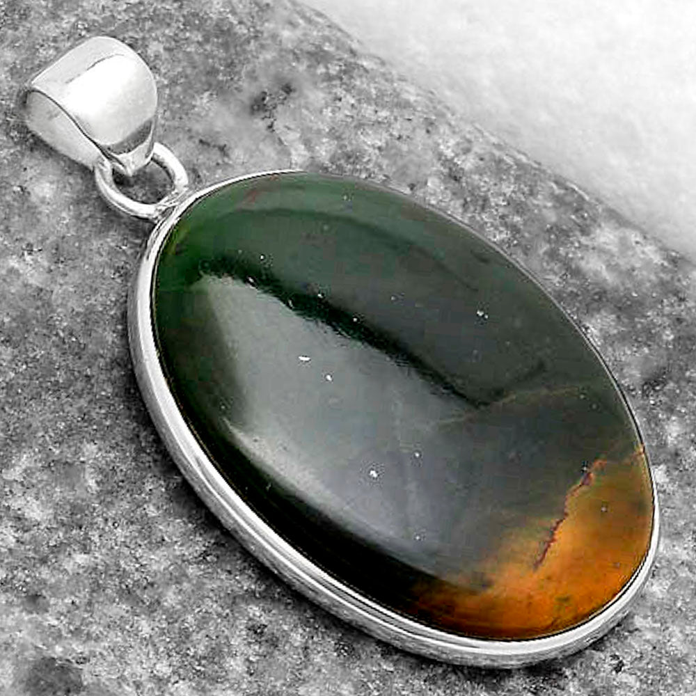 Natural Chrome Chalcedony Pendant P-1001 SDP120100