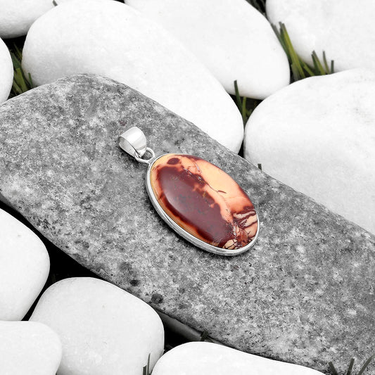 Natural Indian Paint Gemstone Pendant P-1001 SDP120213