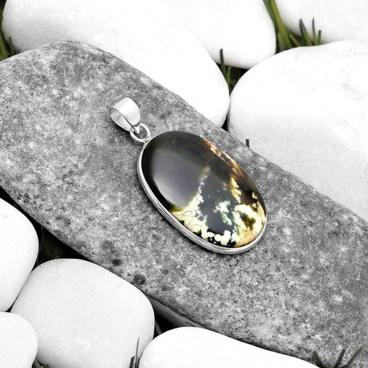 Natural Chrome Chalcedony Pendant P-1001 SDP120262
