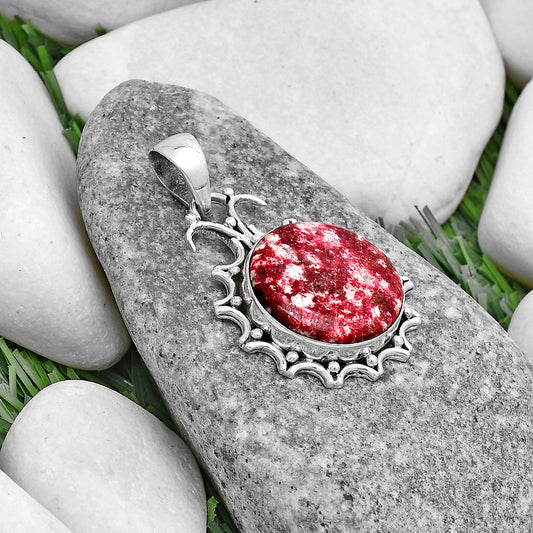 Natural Pink Thulite - Norway Pendant P-1249 SDP120700