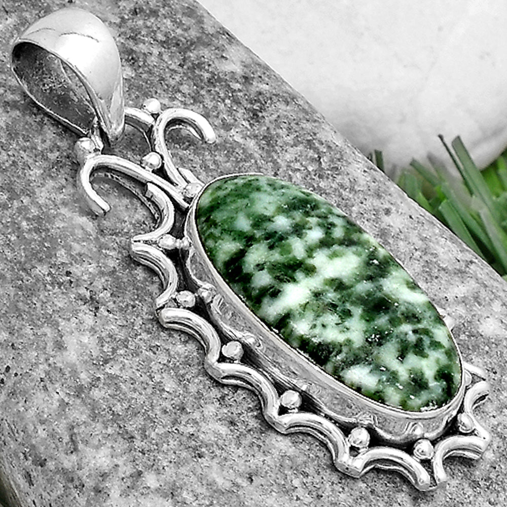 Natural Dioptase Pendant P-1249 SDP120701