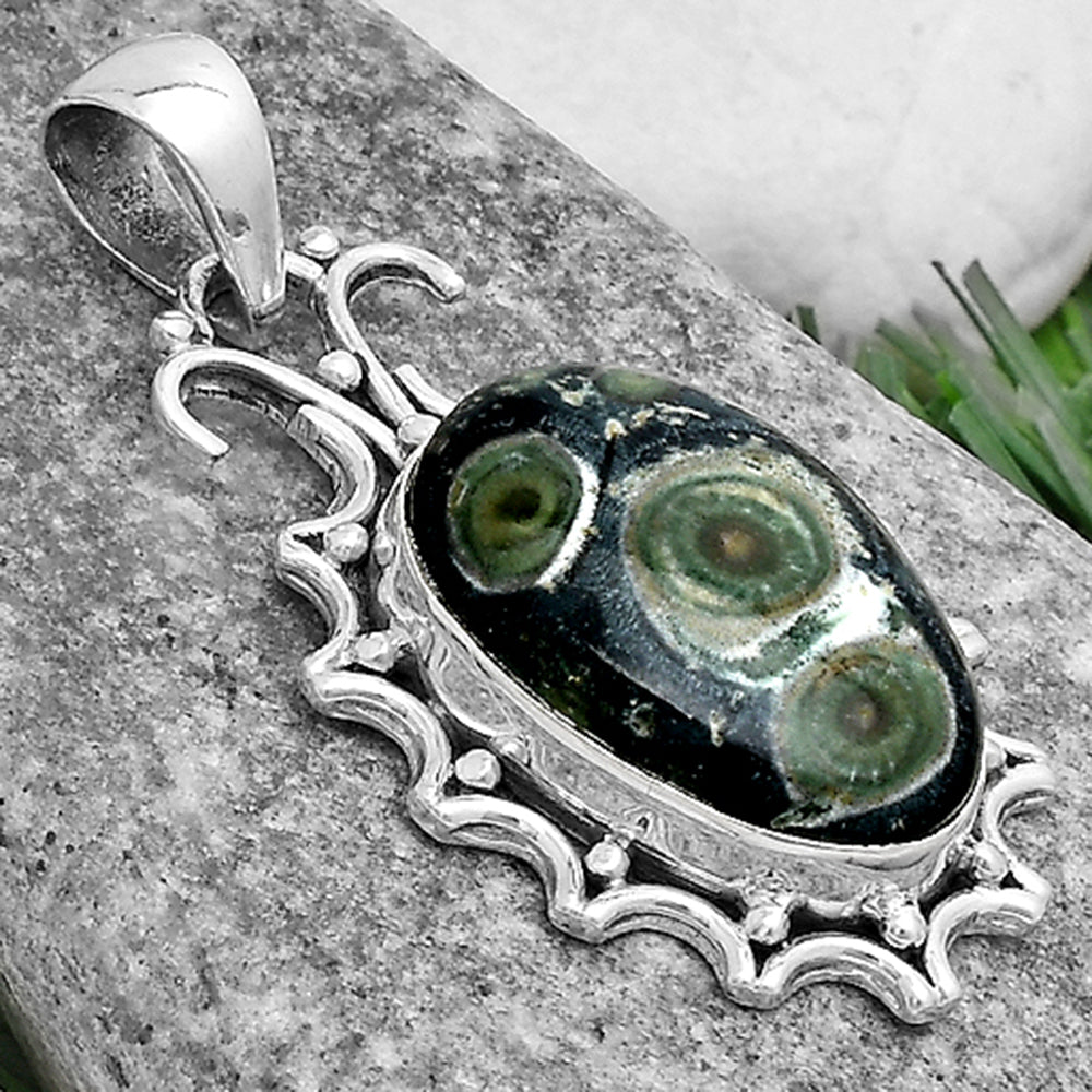 Natural Star Galaxy Jasper Pendant P-1249 SDP120705