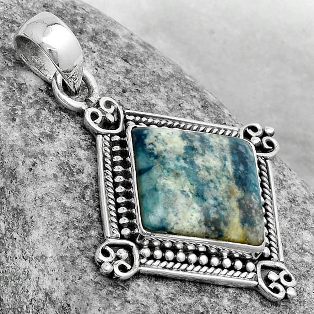 Natural Blue Scheelite - Turkey Pendant P-1040 SDP121055