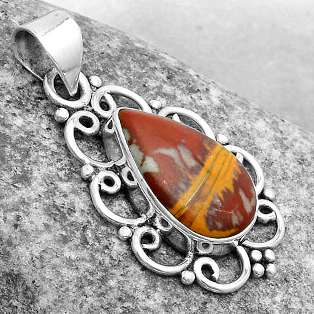 Natural Noreena Jasper Pendant P-1699 SDP121267