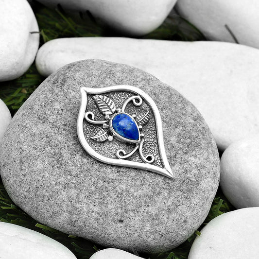 Natural Lapis - Afghanistan Pendant P-1707 SDP121422