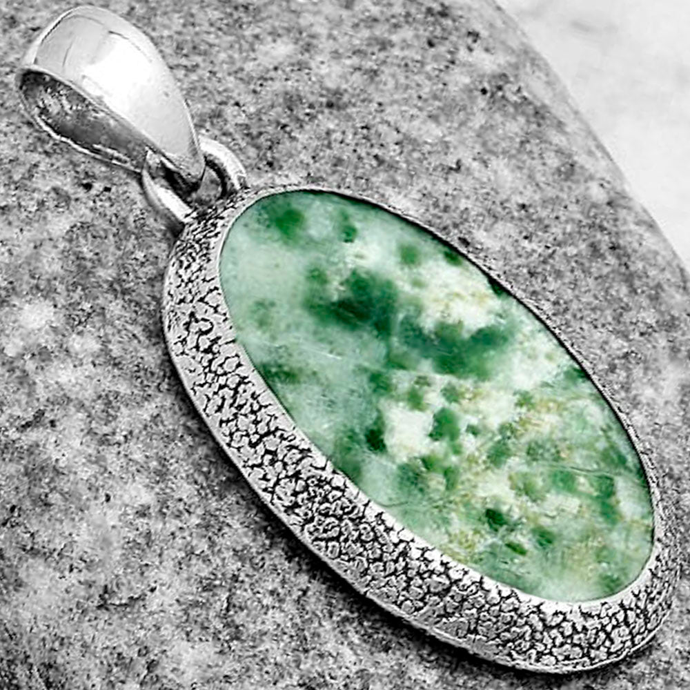 Natural Dioptase Pendant P-1538 SDP121513