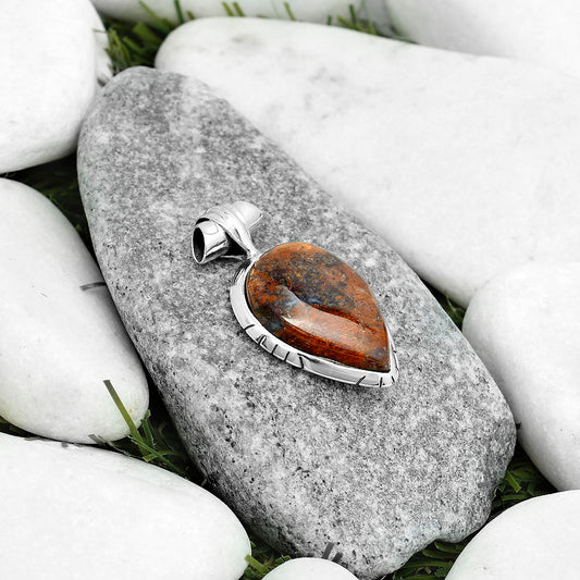 Natural Rare Cady Mountain Agate Pendant P-1667 SDP121682