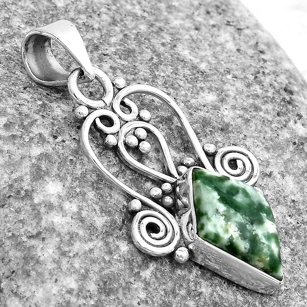 Natural Dioptase Pendant P-1553 SDP121816