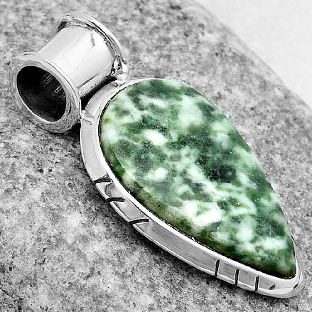 Natural Dioptase Pendant P-1154 SDP122434