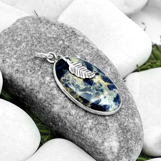 Natural Sodalite Pendant P-1585 SDP122458