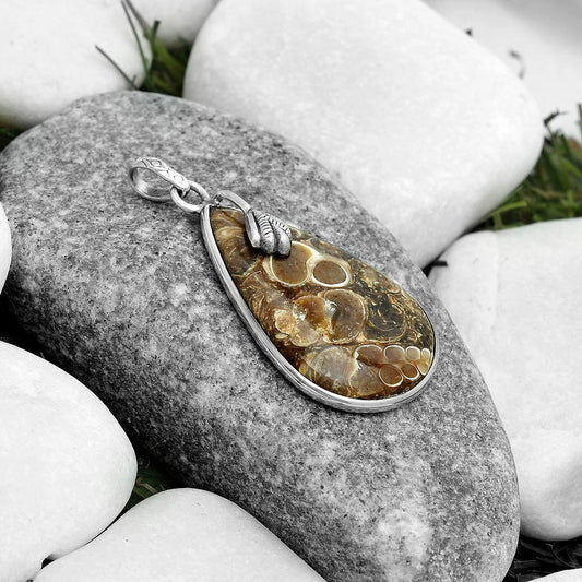 Natural Turtella Jasper - USA Pendant P-1700 SDP122509