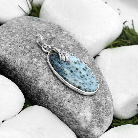 Natural Robinson Ranch Plume Agate Pendant P-1700 SDP122518