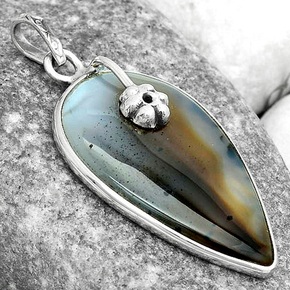 Natural Montana Agate - USA Pendant P-1700 SDP122595