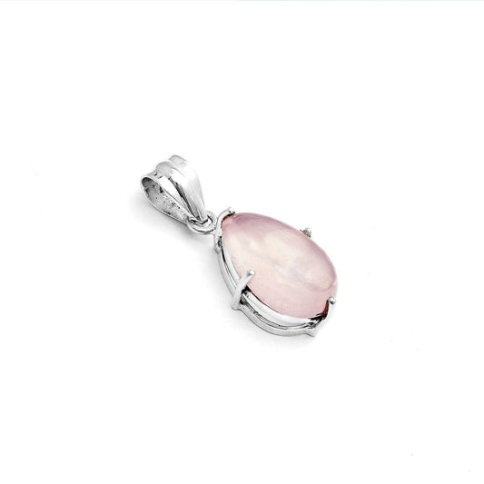 Natural Rose Quartz Cab - Madagascar Pendant P-1013 SDP123316