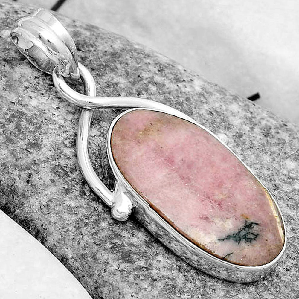 Natural Rhodonite Pendant P-1031 SDP123412
