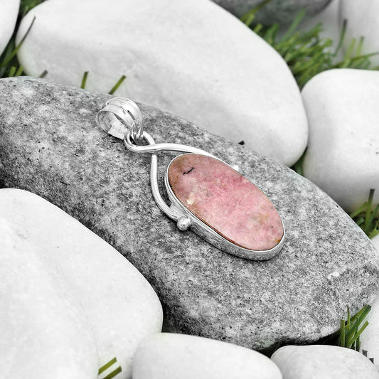 Natural Rhodonite Pendant P-1031 SDP123418